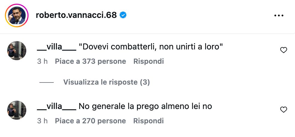 Giorno della Memoria 2026, Vannacci attaccato dai suoi follower per ricordo Shoah: “Ci hai deluso”