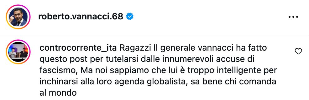 Giorno della Memoria 2026, Vannacci attaccato dai suoi follower per ricordo Shoah: “Ci hai deluso”
