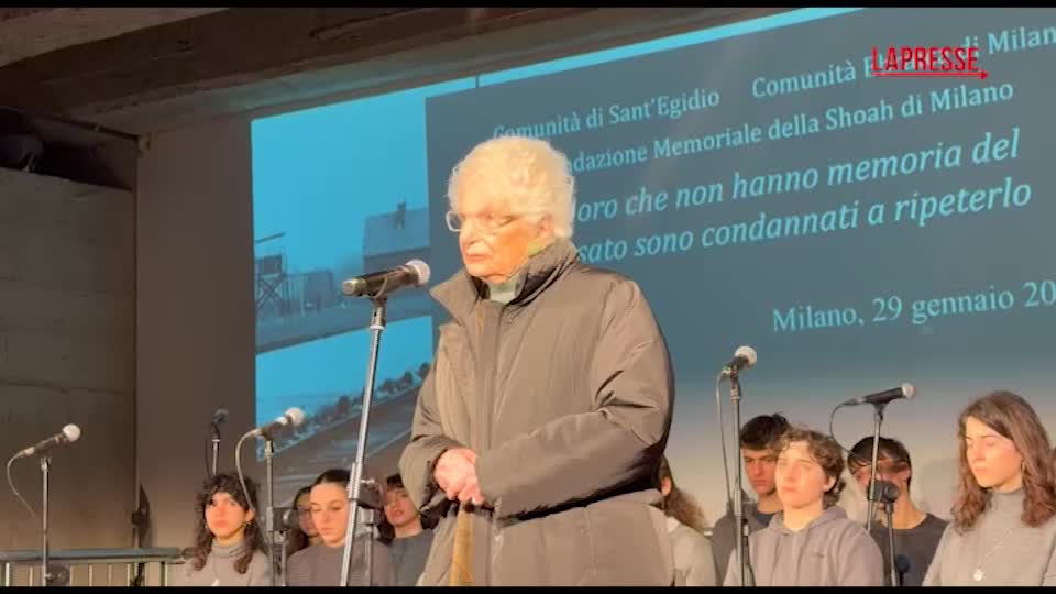 Shoah, Liliana Segre: "Nonostante odio sono donna di pace" Shoah, Liliana Segre: "Nonostante odio sono donna di pace"