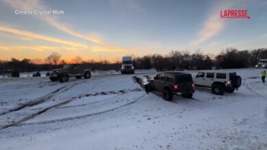 Neve e gelo Usa, centinaia di persone nei centri per sfollati