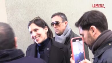 Napoli, l'arrivo di Schlein al convegno di 'Energia Popolare' di Bonaccini