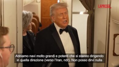 Iran, Trump: "Teheran sta parlando seriamente con noi"