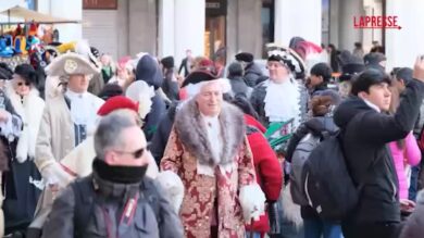 Carnevale Venezia 2026, Piazza San Marco gremita e ricca di eventi