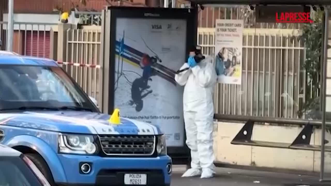 Milano, scontro a fuoco tra polizia e rapinatore: le immagini dal luogo della sparatoria