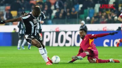 Serie A: Roma ko a Udine, giallorossi restano quinti in classifica