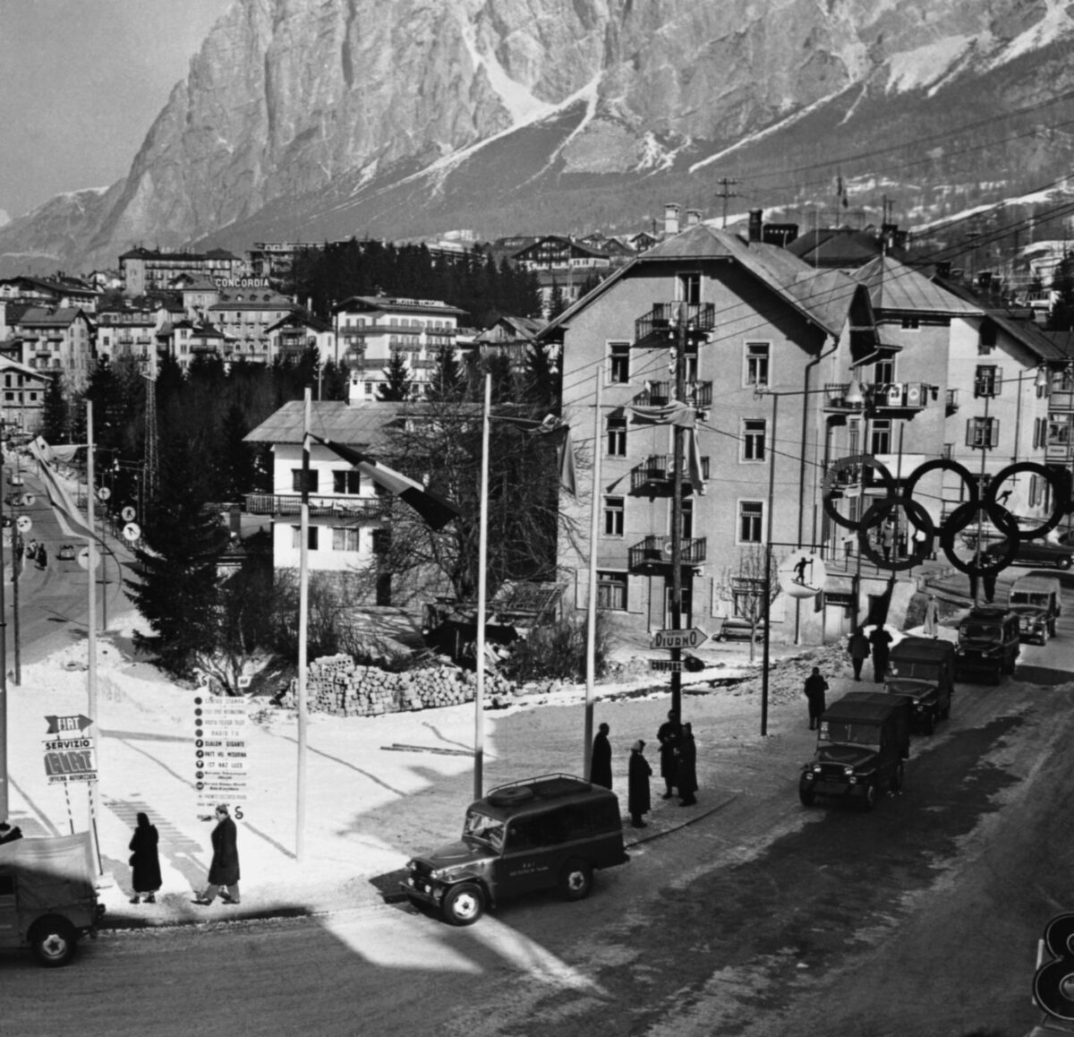 Galleria foto 'Cortina 1956, settanta anni fa le prime Olimpiadi su territorio italiano' - foto 7