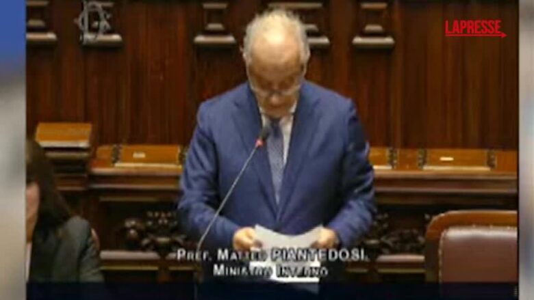 Askatasuna, Piantedosi: "Corteo era 'resa dei conti' con Stato democratico"