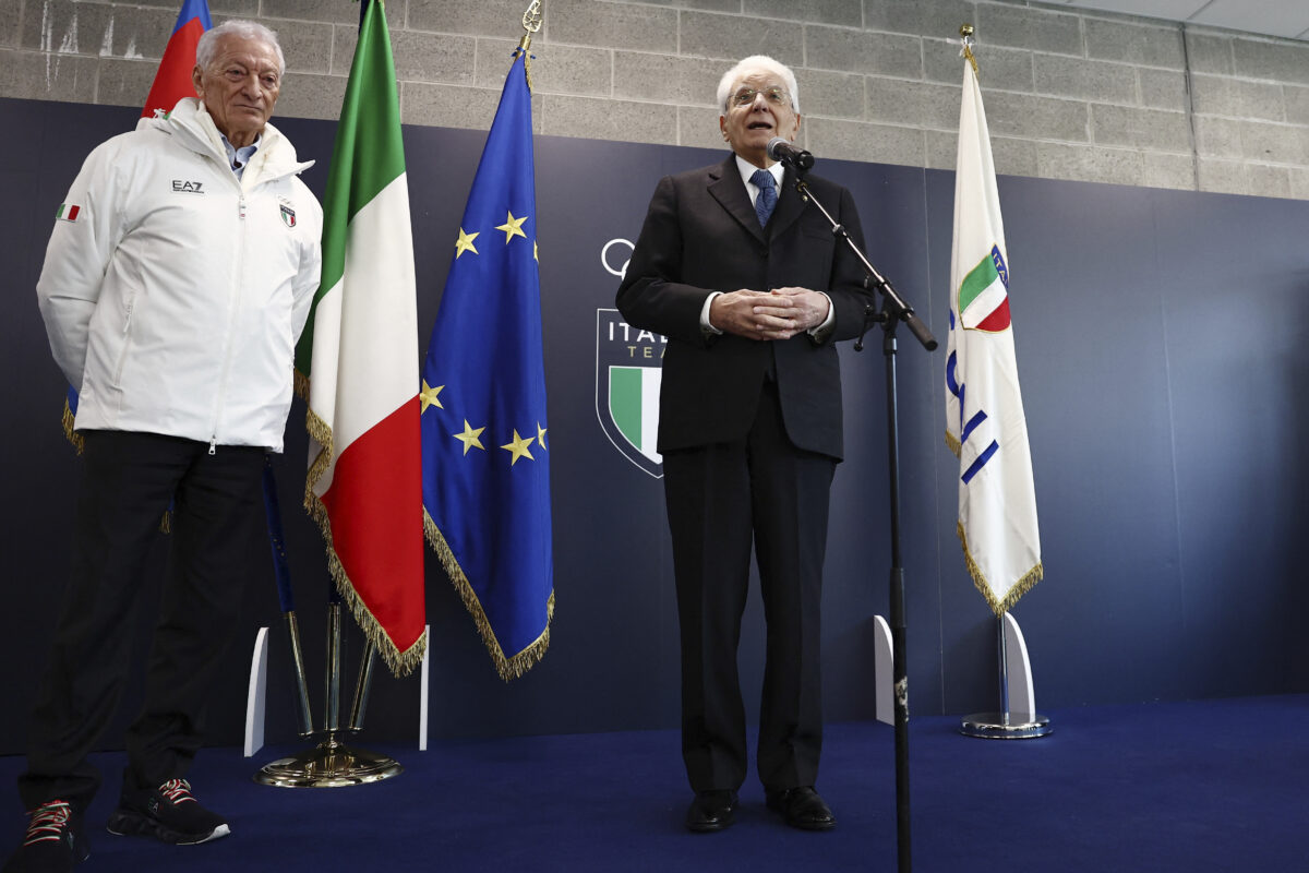 Galleria foto 'Olimpiadi 2026, Mattarella al Villaggio Olimpico – La visita in 10 foto' - foto 11