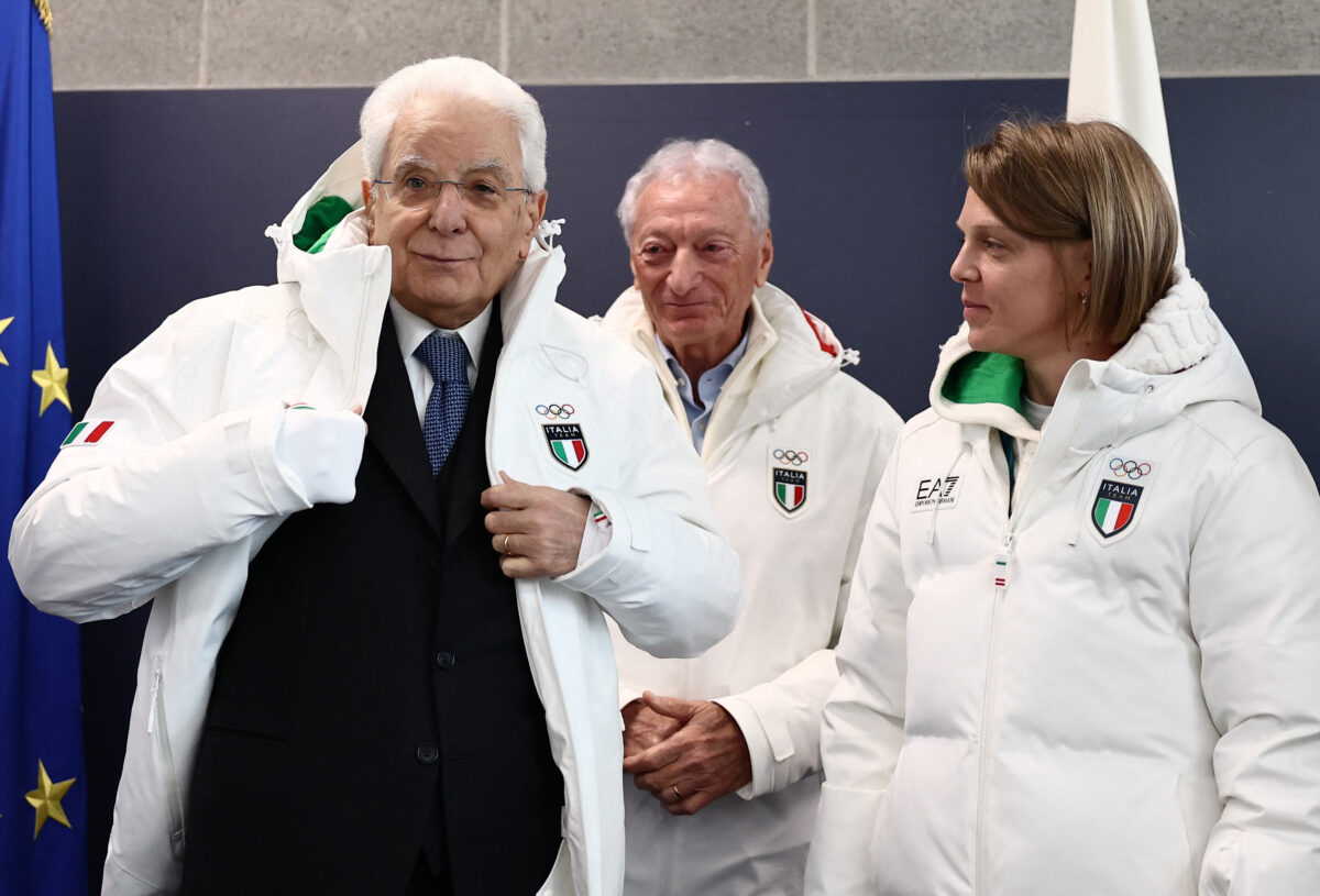 Galleria foto 'Olimpiadi 2026, Mattarella al Villaggio Olimpico – La visita in 10 foto' - foto 4