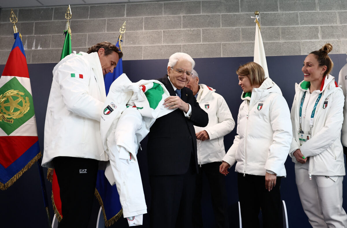 Galleria foto 'Olimpiadi 2026, Mattarella al Villaggio Olimpico – La visita in 10 foto' - foto 5