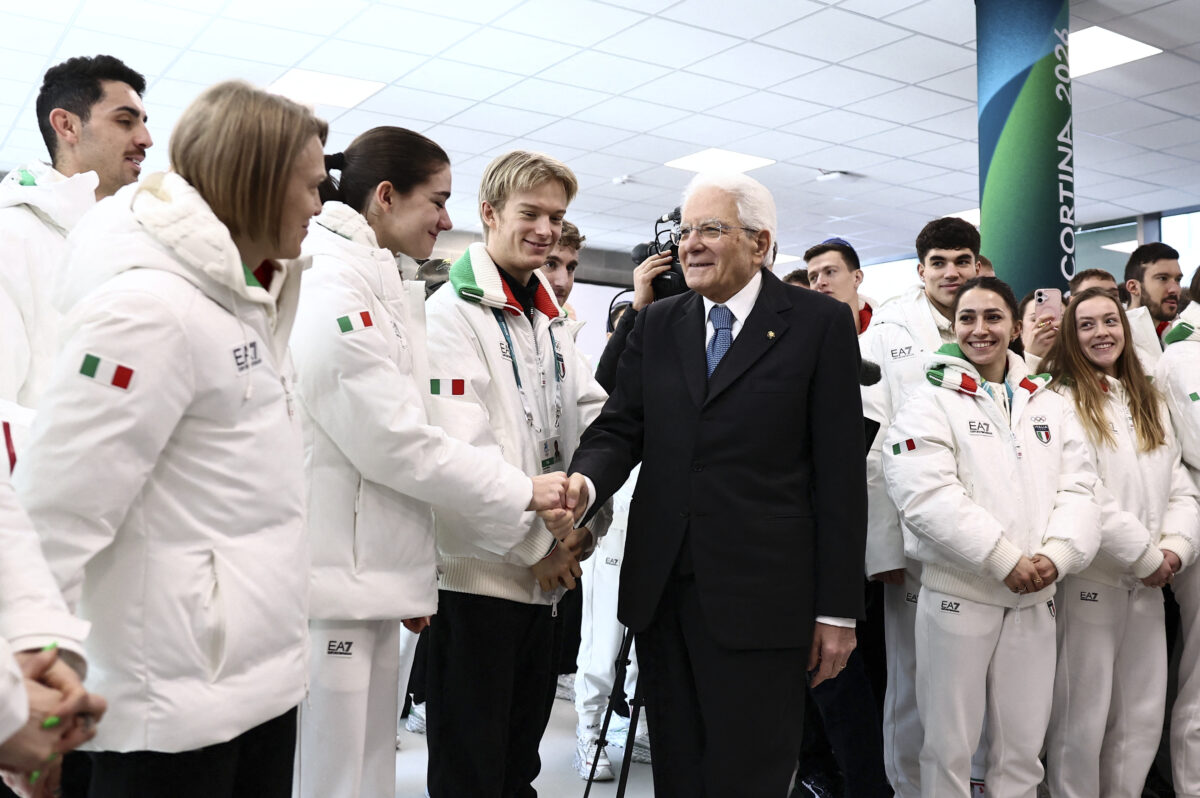 Galleria foto 'Olimpiadi 2026, Mattarella al Villaggio Olimpico – La visita in 10 foto' - foto 8