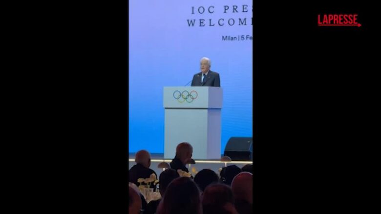 Milano Cortina 2026, Mattarella: "Valori Olimpici vengano praticati in vita internazionale"