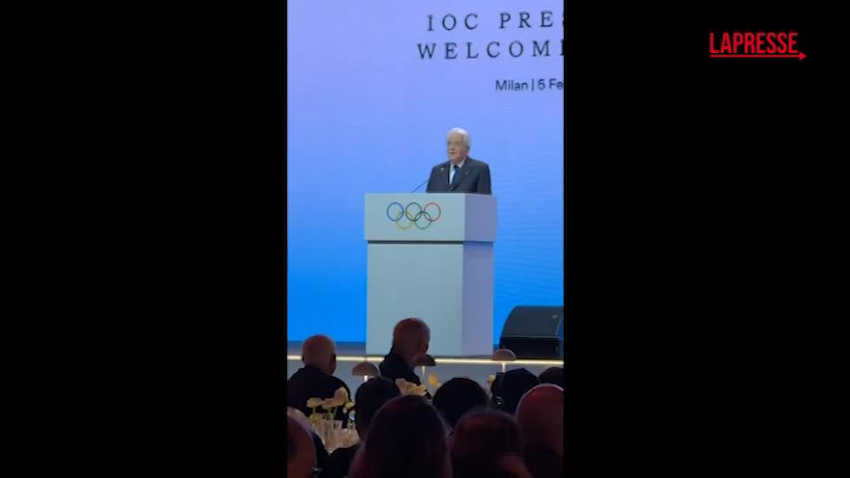 Milano Cortina 2026, Mattarella: "Valori Olimpici vengano praticati in vita internazionale"
