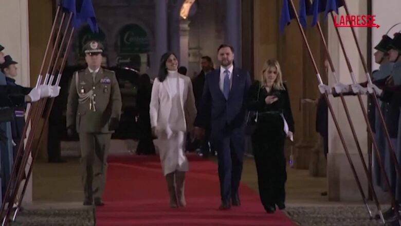 Olimpiadi 2026, Vance e Rubio arrivano a Palazzo Reale per il ricevimento