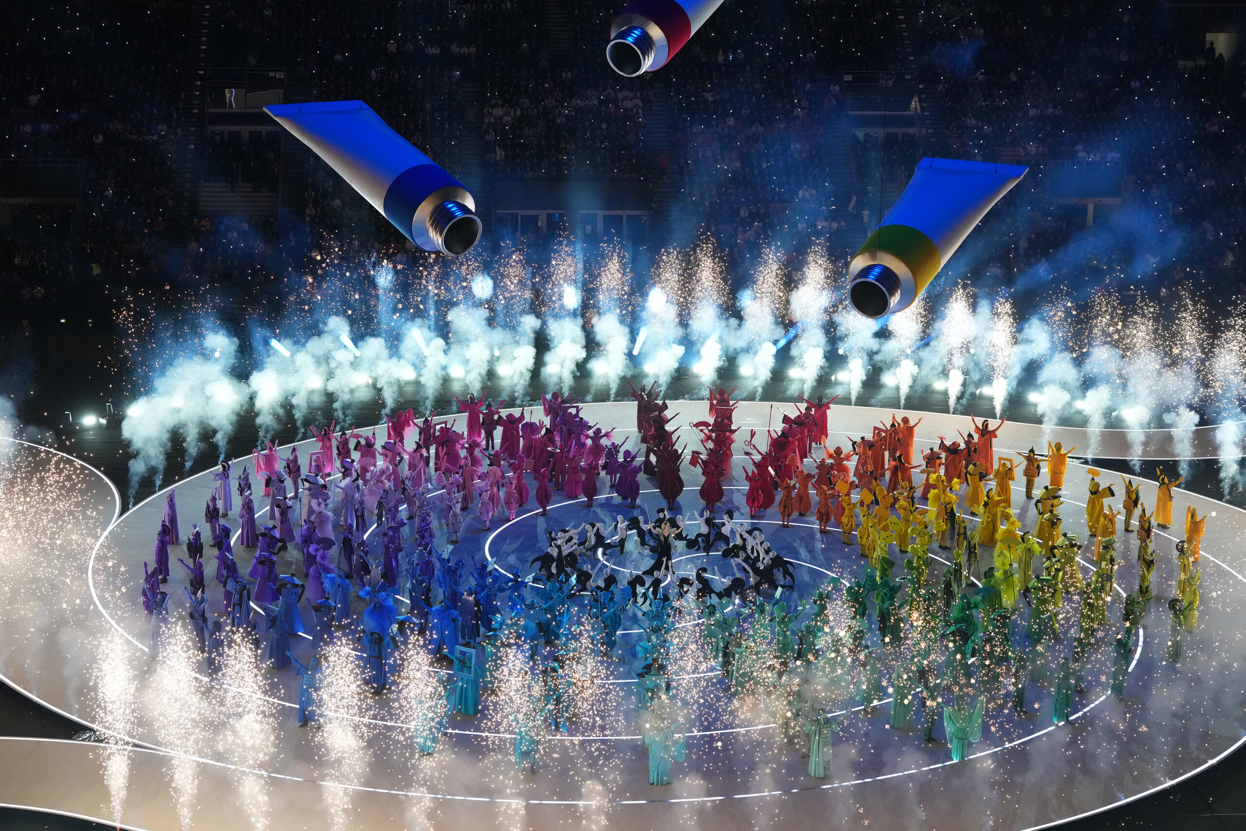 Olimpiadi 2026, la cerimonia d’apertura ‘diffusa’ – Tutte le foto