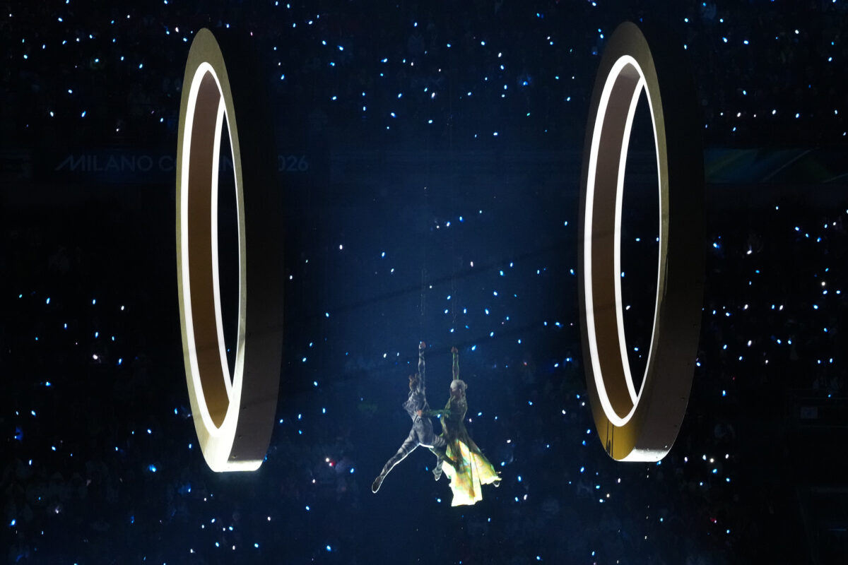 Galleria foto 'Olimpiadi 2026, la cerimonia d’apertura ‘diffusa’ – Tutte le foto' - foto 15