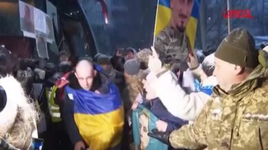 Ucraina, rilasciati 157 prigionieri nello scambio con la Russia