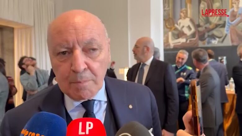 Olimpiadi 2026, Marotta: “Inaugurazione a San Siro è orgoglio per Italia”