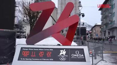 Olimpiadi 2026, a Cortina tutto pronto per la cerimonia inaugurale