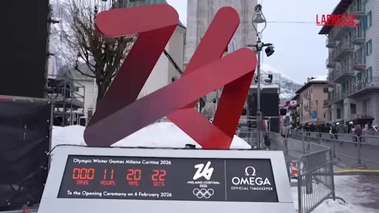 Olimpiadi 2026, a Cortina tutto pronto per la cerimonia inaugurale