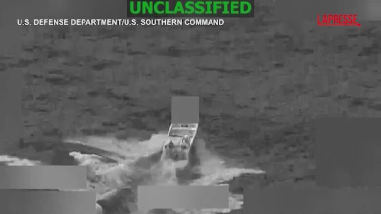 Attacco Usa nell'Oceano Pacifico, colpita una barca sospettata di traffico di droga