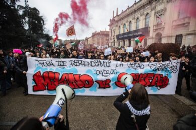 Olimpiadi 2026, in mille a manifestazione studenti contro presenza ICE