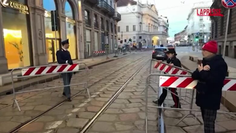 Olimpiadi 2026, a Milano turisti e residenti ingabbiati tra le vie chiuse dalle transenne