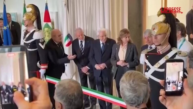 Olimpiadi 2026: Mattarella taglia nastro a Casa Italia a Milano