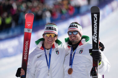 Olimpiadi 2026, è subito super Italia: Franzoni e Paris sul podio in discesa