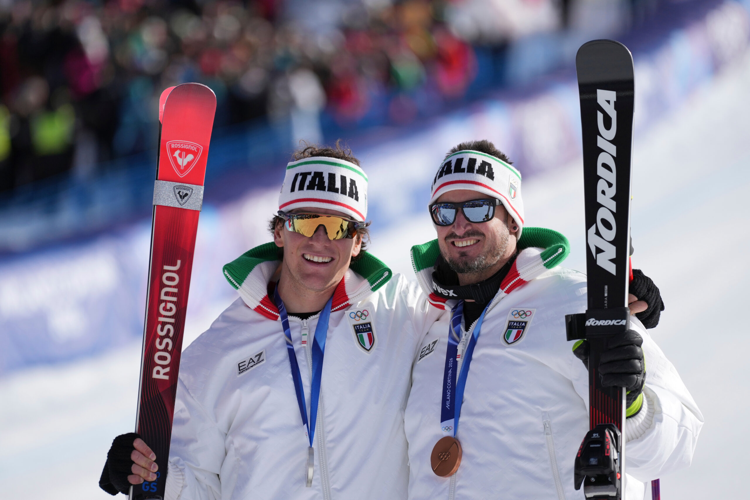 Olimpiadi 2026, è subito super Italia: Franzoni e Paris sul podio in discesa Olimpiadi 2026, è subito super Italia: Franzoni e Paris sul podio in discesa