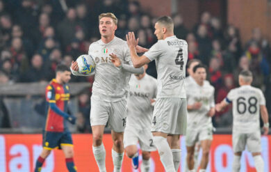 Genoa-Napoli 2-3, un rigore di Hojlund allo scadere regala la vittoria ai partenopei