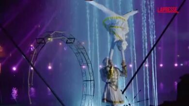 Carnevale di Venezia 2026, l'incredibile show del "Richiamo di Olympia"