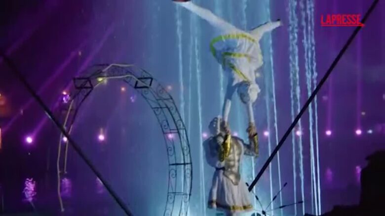 Carnevale di Venezia 2026, l'incredibile show del "Richiamo di Olympia"