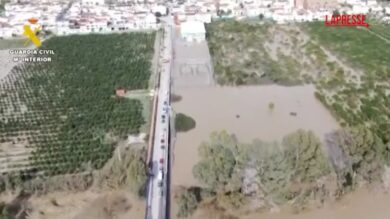 Spagna, in Andalusia evacuati 11.000 residenti per il maltempo