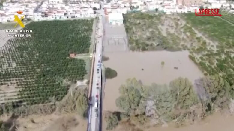 Spagna, in Andalusia evacuati 11.000 residenti per il maltempo