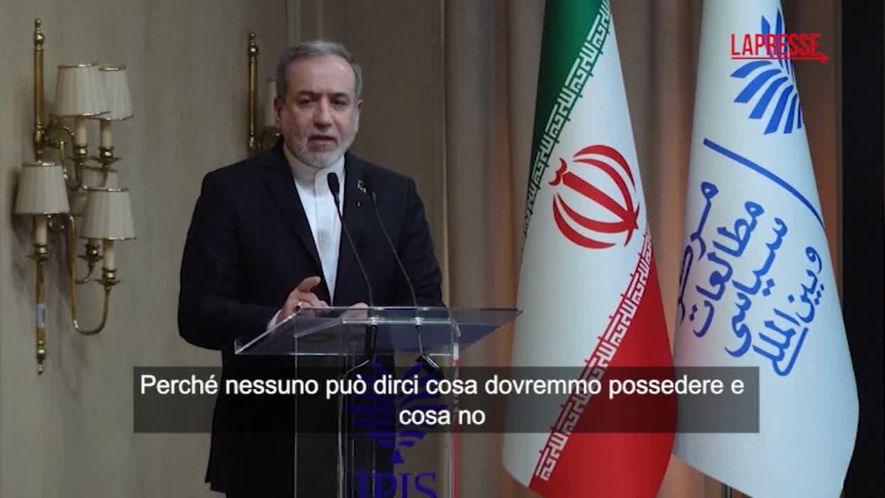 Iran, Araghchi avverte gli Stati Uniti: "La loro forza militare nella regione non ci spaventa"
