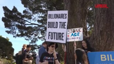 California, la marcia a sostegno dei miliardari per le strade di San Francisco