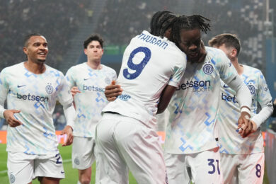Serie A, Inter a valanga sul Sassuolo: 5-0 e +8 sul Milan