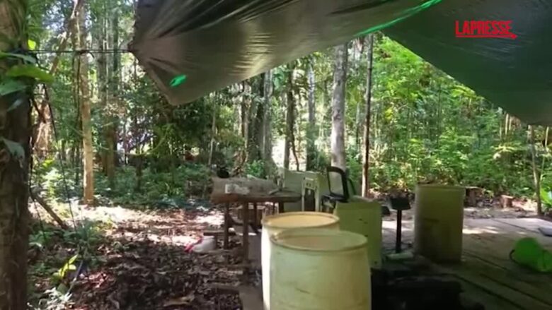 Bolivia, polizia distrugge impianti per la lavorazione di cocaina: in fiamme i laboratori