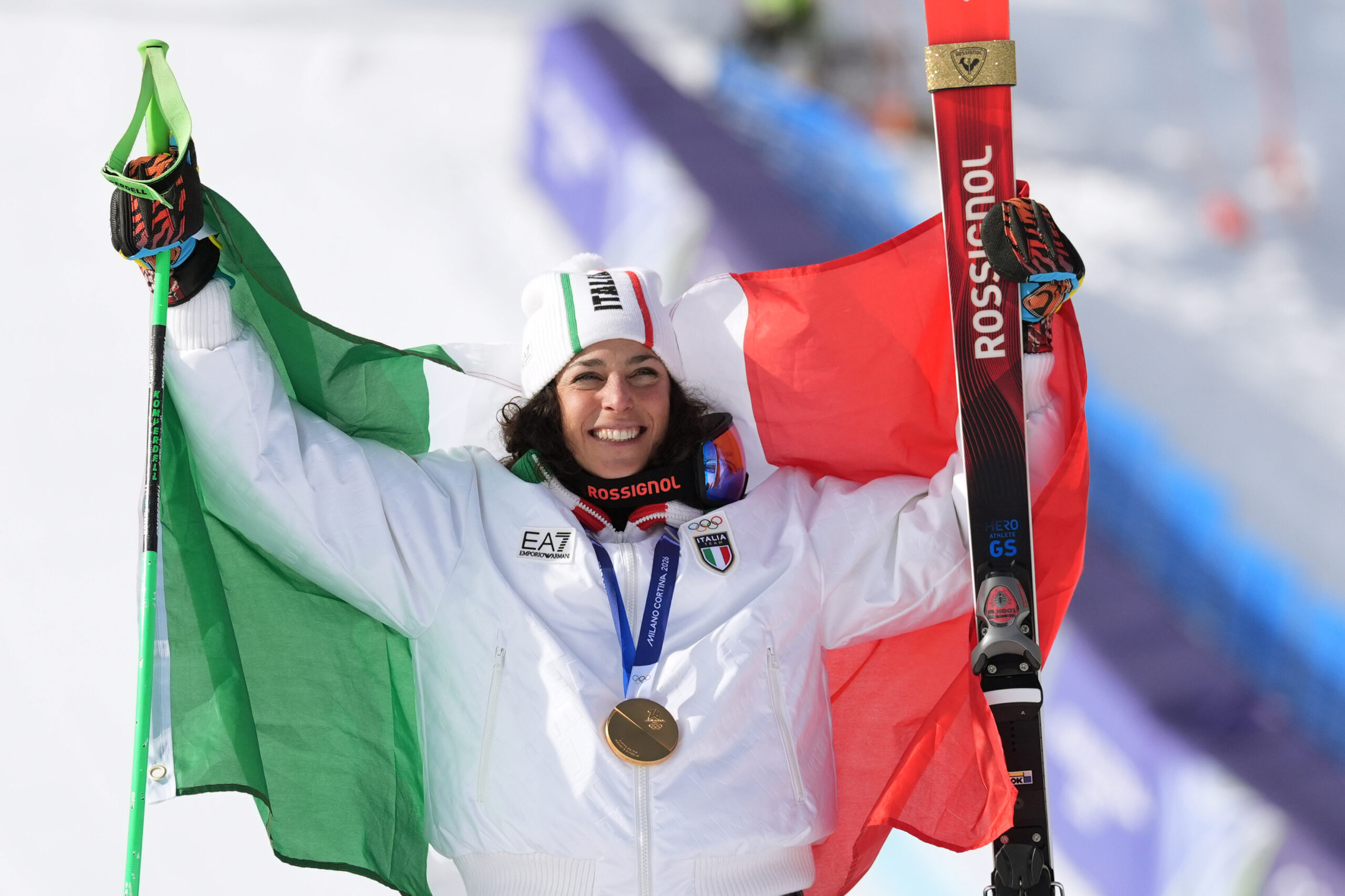 Federica Brignone oro in SuperG alle Olimpiadi 2026: impresa dell’azzurra dopo l’infortunio