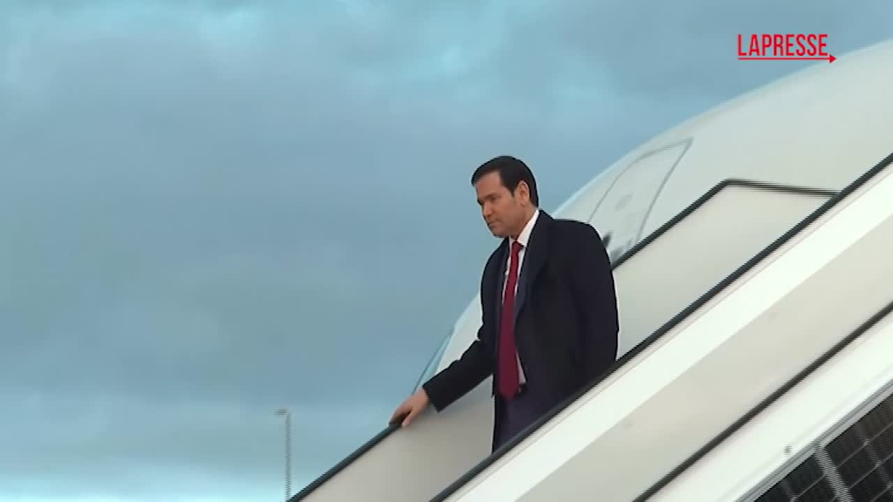 Germania, il Segretario di Stato Usa Rubio arriva a Monaco per la Conferenza sulla Sicurezza Germania, il Segretario di Stato Usa Rubio arriva a Monaco per la Conferenza sulla Sicurezza