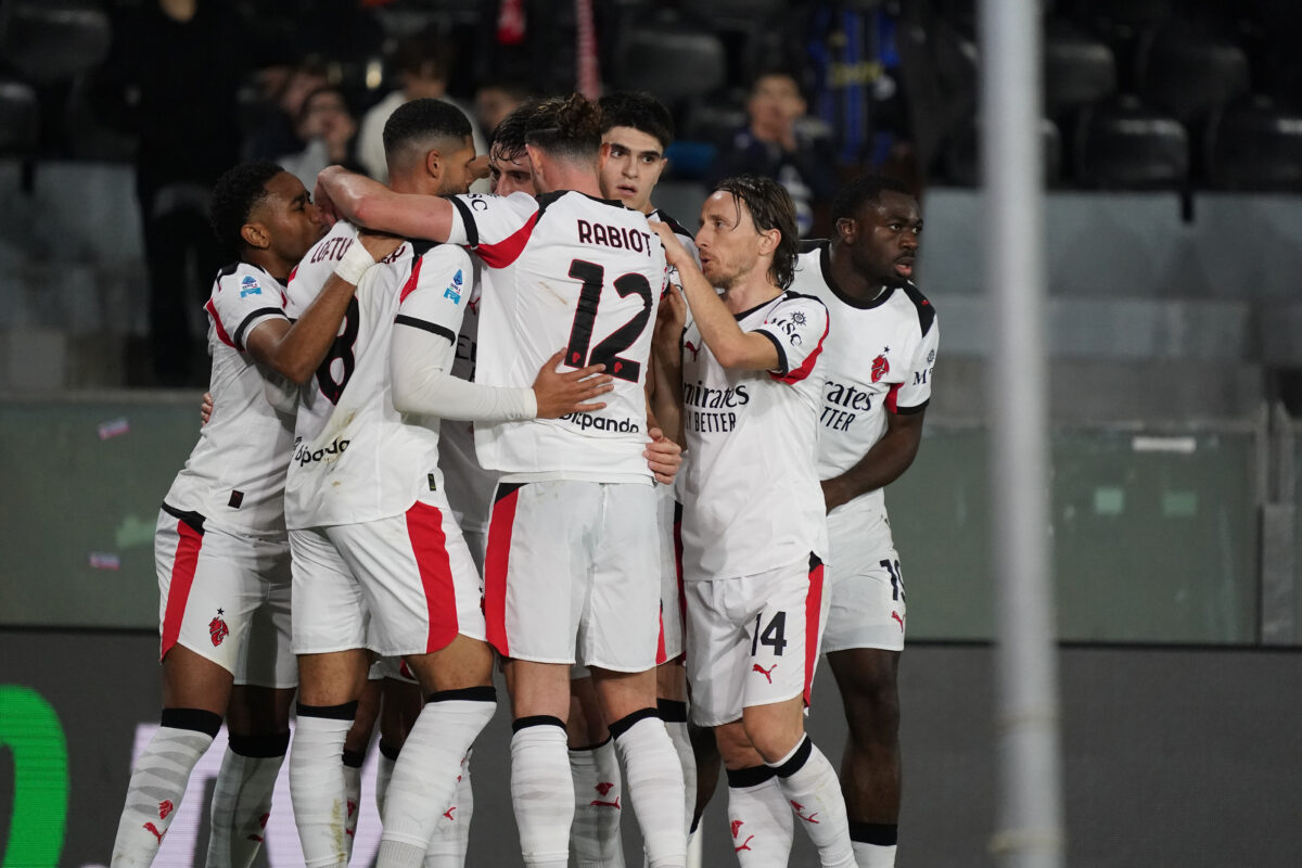 Pisa Milan 1 2, un lampo di Modric nel finale lascia accesi i sogni scudetto