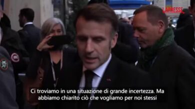 Monaco, Macron: "Relazioni Usa-Ue caratterizzate da grande incertezza"