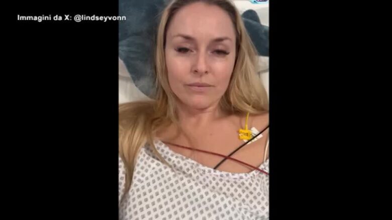 Olimpiadi 2026, Lindsey Vonn sui social: "Grazie a tutti per il supporto, domani altro intervento"