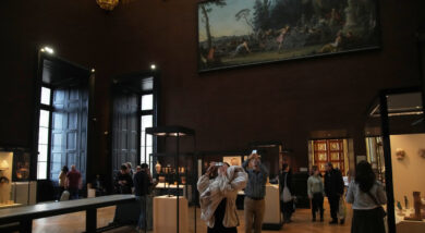 Perdita d’acqua al Louvre, danni al soffitto dipinto da Charles Meynier