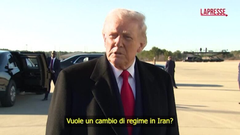 Iran, Trump: "Cambio di regime? Sarebbe la cosa migliore"