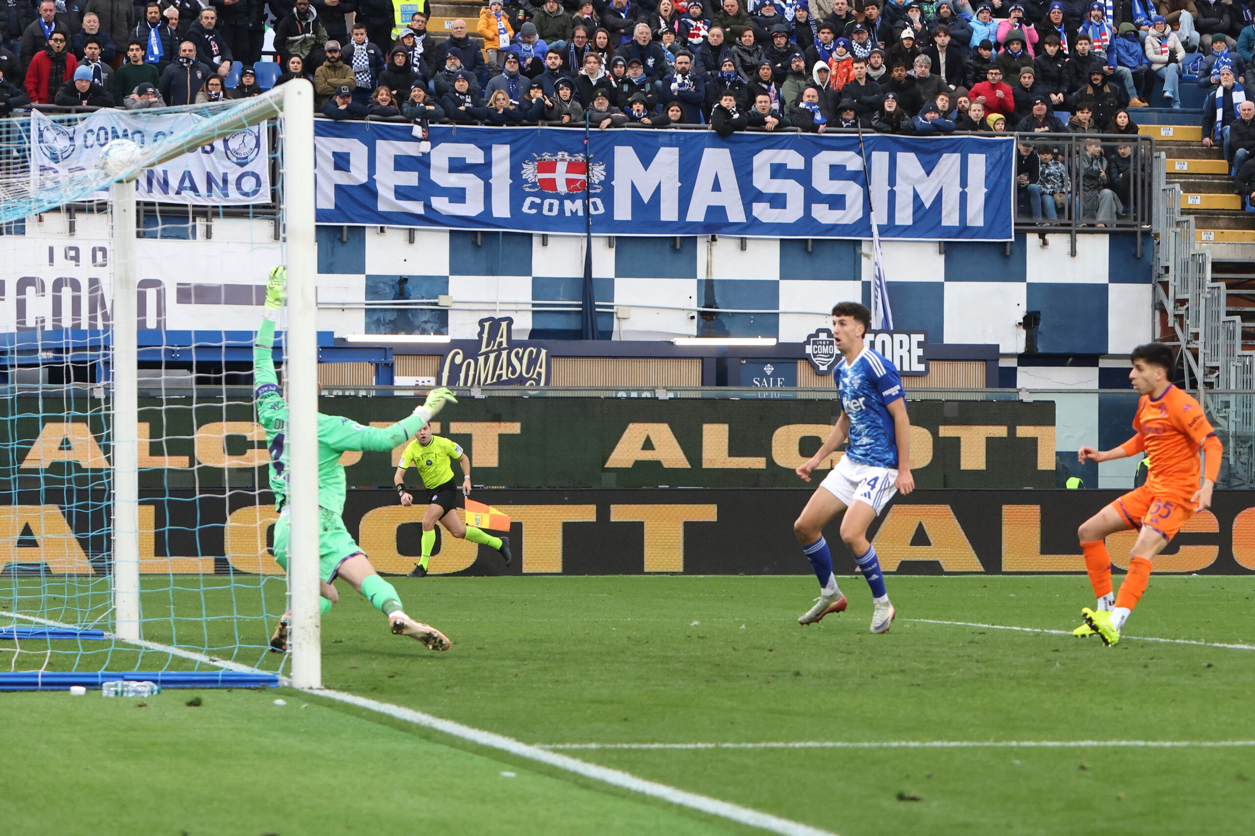 Como-Fiorentina 1-2, colpo dei viola in trasferta