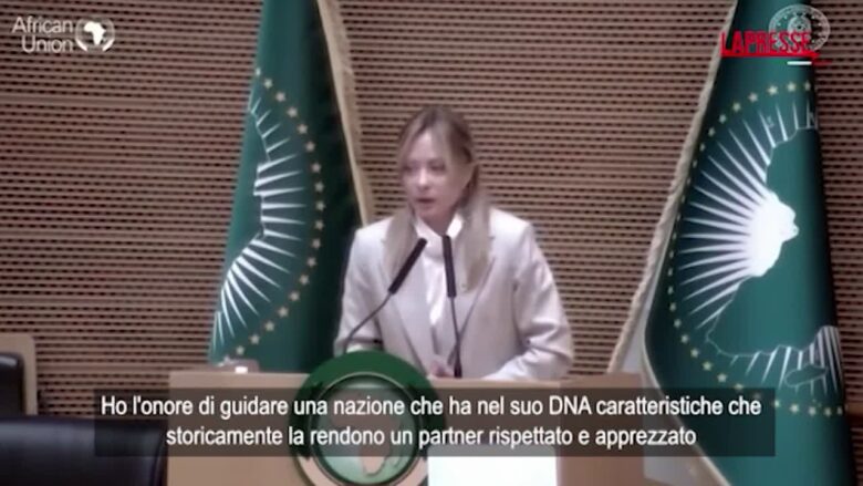 Meloni ad Addis Abeba: "L'Italia ha nel dna rispetto per gli altri e propensione al dialogo"