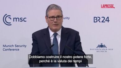 Conferenza di Monaco, Starmer: "Europa deve essere pronta a combattere se necessario"
