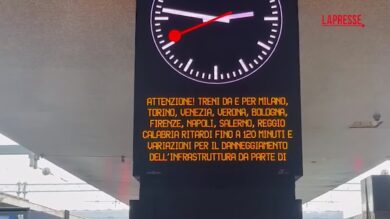 Disagio sulla linea ferroviaria, San Valentino di ritardi a Roma Termini